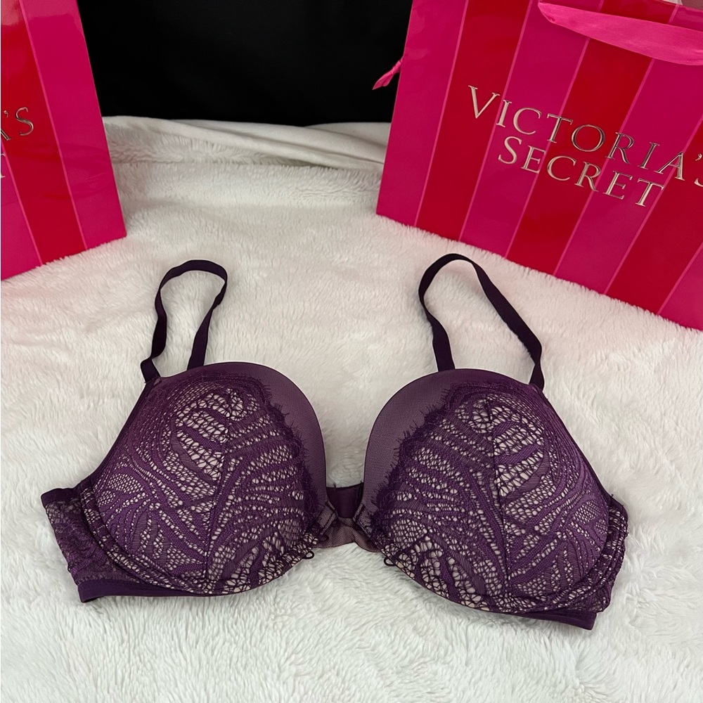 Very Sexy Push Up 34D Purple VS Victoria Secret